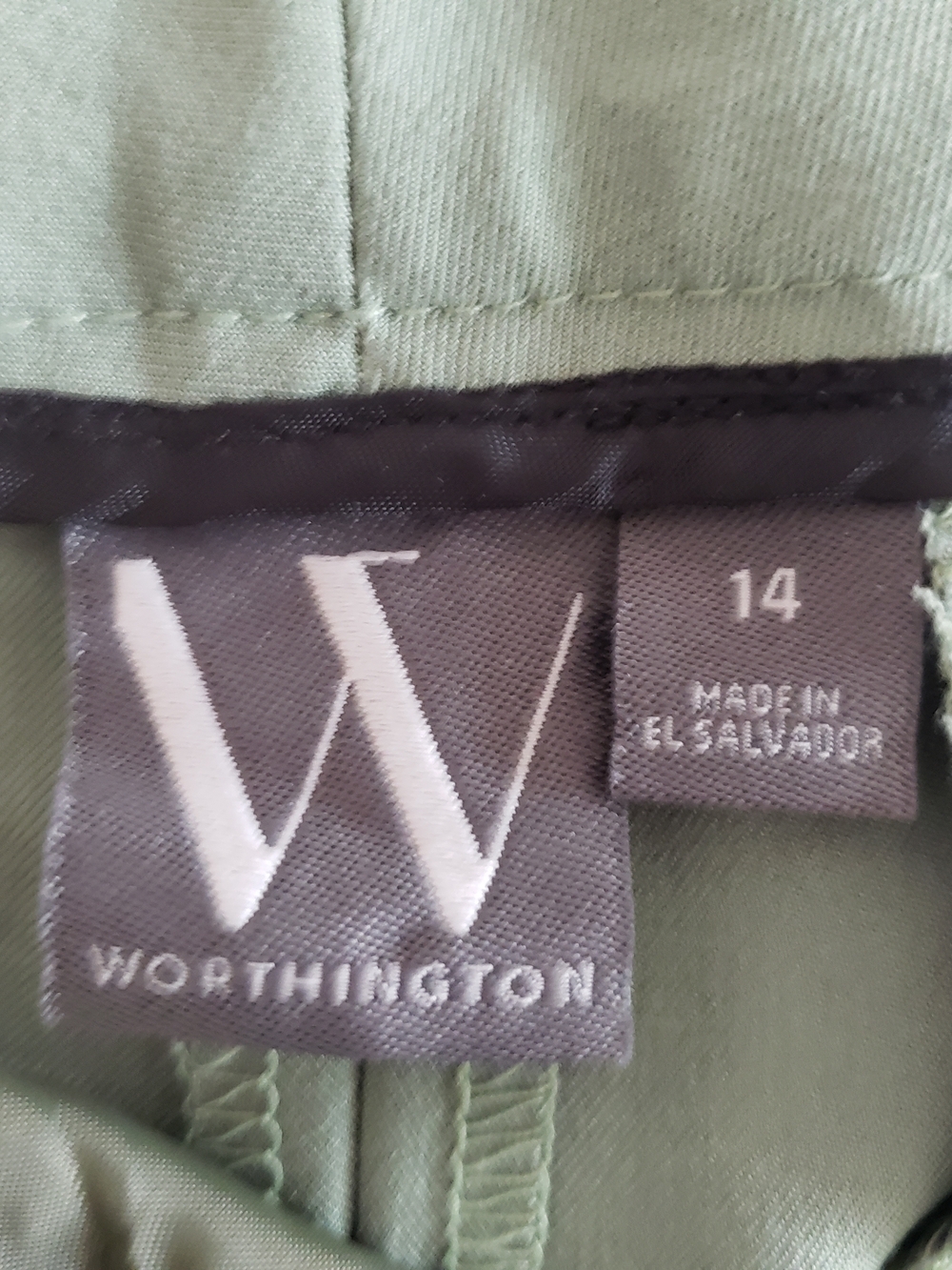 jcpenney Olive Dress Pants - Picture 6 of 6